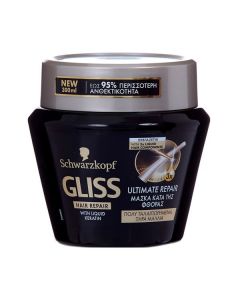 GLISS ΜΑΣΚΑ ΜΑΛΛΙΩΝ ULTIMATE REPAIR 300 ΜΛ